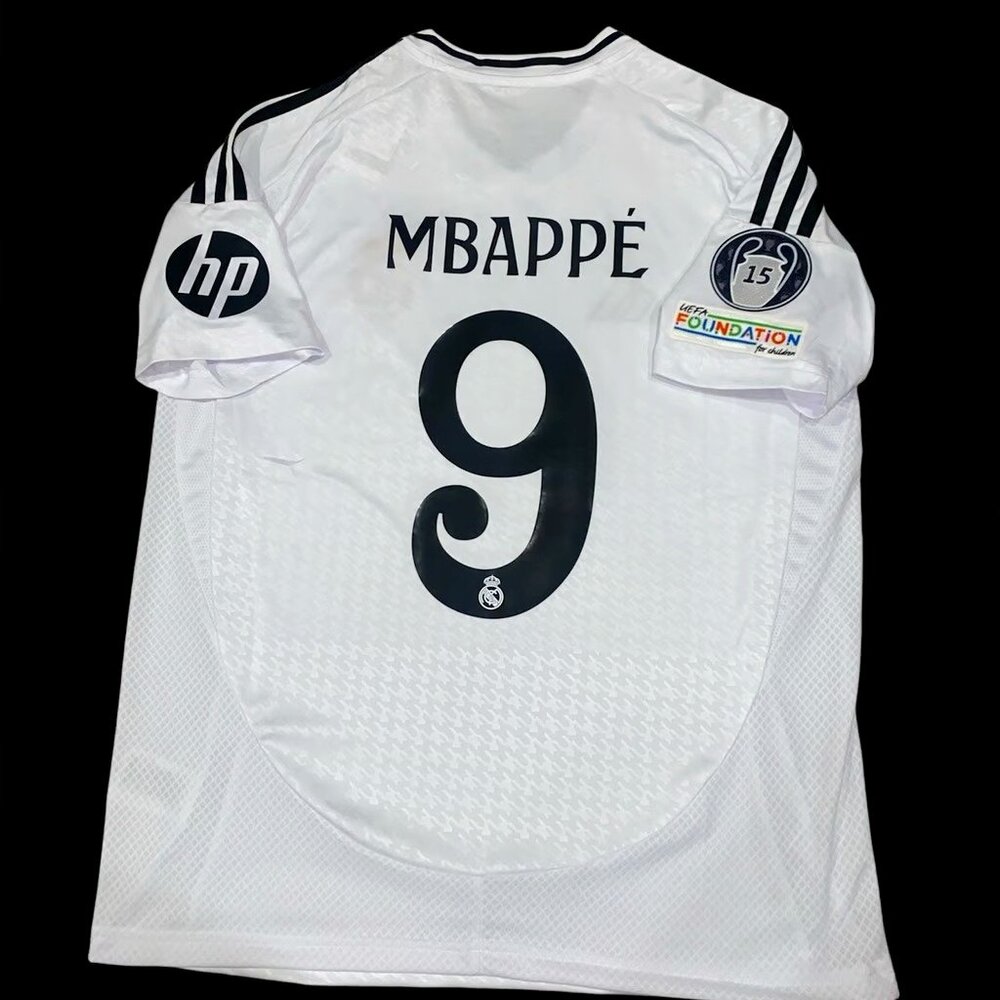 Mbappe # 9 Real Madrid